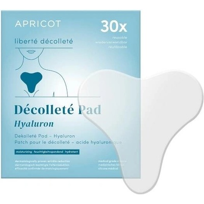 APRICOT Výstřih Reusable décolleté pad with hyaluronic acid 1 ks.