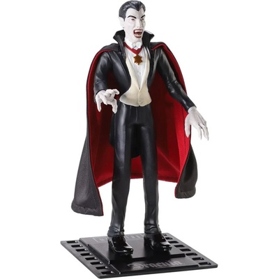 The Noble Collection Екшън фигура The Noble Collection Horror: Universal Monsters - Dracula (Bendyfigs), 19 cm