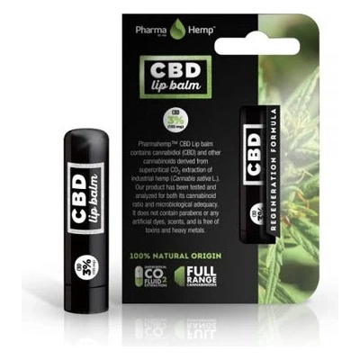 Hemp Pharma CBD balzám na rty 3% 4,5 g