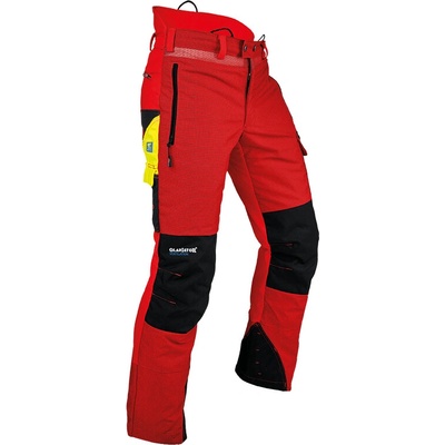 Pfanner Ventilation kalhoty protipořezové červená