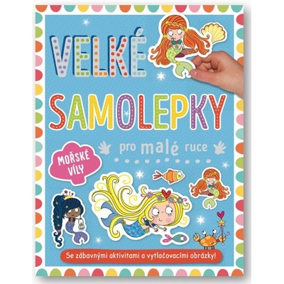 Velké samolepky pro malé ruce Mořské víly