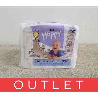 BELLA HAPPY Detské hygienické podložky 40x60 cm 30 ks