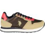 U. S. Polo Assn Детски спортни обувки us polo assn. , Цвят Кафяво