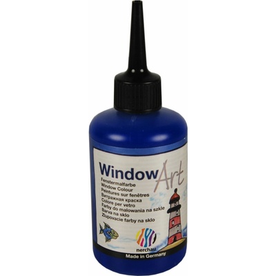 Barva na sklo Nerchau 80 ml kobalt modrá – Zboží Dáma