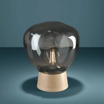 EGLO 390321 - Настолна лампа MAGACELA 1xE27/40W/230V опушен (EG390321)