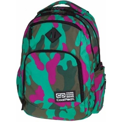 COOLPACK Ученическа раница CoolPack Break Camouflage Emerald (76548)