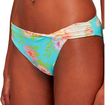 SUNDEK Zircon cross-over slipper print flower bunch bikini bottom - Blue (Calla)