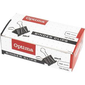 OPTIMA Пинцета за подвързване OPTIMA 32 mm 12 броя 122153 (122153)