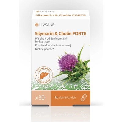 Livsane Silymarin &Cholin Forte 30 tablet