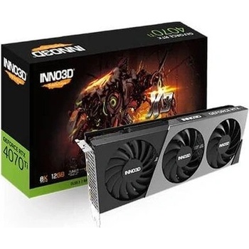 Inno3D GeForce RTX 4070 Ti X3 12GB GDDR6X N407T3-126X-186148N