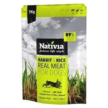 Nativia Real Meat Rabbit & Rice 1 kg