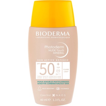 Bioderma Photoderm Nude Touch ochranný tónovaný fluid Light SPF50+ 40 ml
