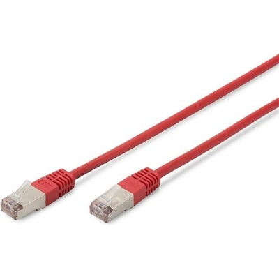 Digitus DK-1531-020-R patch, Cat5E, SF/UTP, 2m, červený