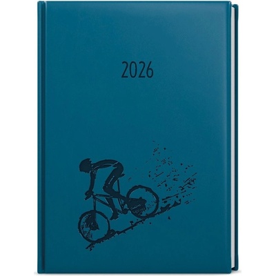 Oskar Vivella A5 týdenní 2026 petrolejová Kolo – Zboží Mobilmania