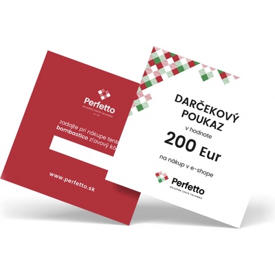 Darčekový poukaz v hodnote 200€