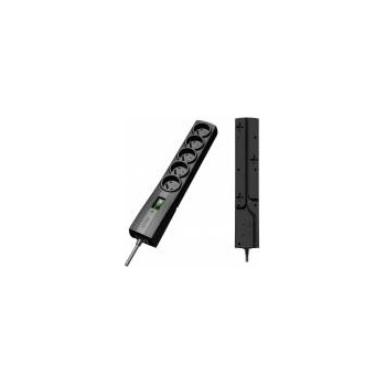 Everlast EVER CLASSIC - Surge protector - AC 250 V - 2500 Watt - output connectors: 5 - 5 m cord - black