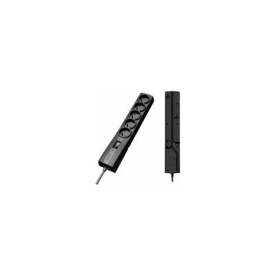 Everlast EVER CLASSIC - Surge protector - AC 250 V - 2500 Watt - output connectors: 5 - 5 m cord - black
