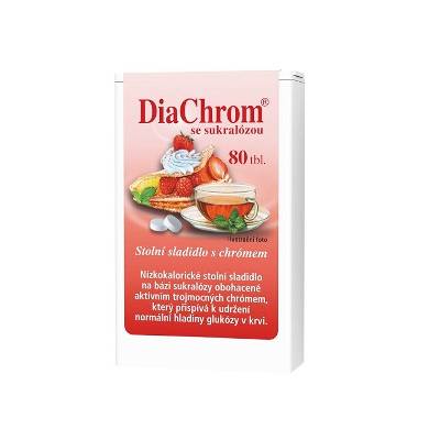 Diachrom se sukralózou 80 tablet