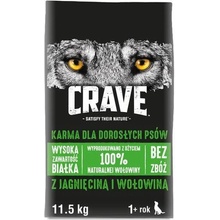 CRAVE bezzrnné s jahňacím a hovädzím mäsom 11,5 kg