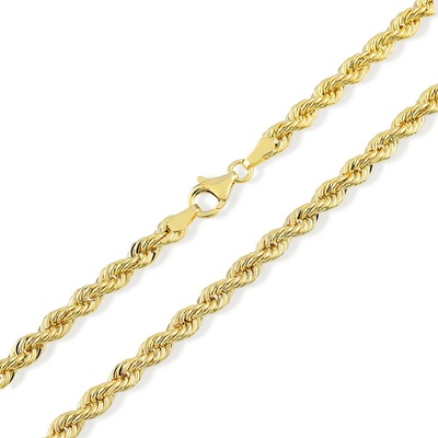 Lillian Vassago Celozlatý unisex řetízek Valis LLV31-GCH030 Žlutá