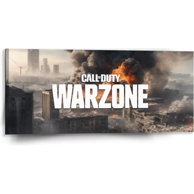Sablio Obraz Call of Duty Warzone - Mesto - 110x50 cm