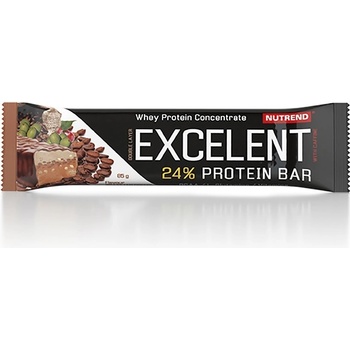 Nutrend Excelent Protein Bar Double with caffeine 85g