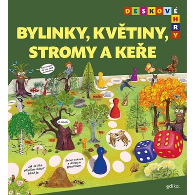 Jana Burešová: Deskové hry. Bylinky, květiny, stromy a keře
