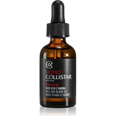 Collistar Uomo Face and Beard Oil vyživujúci olej na tvár a fúzy 30 ml