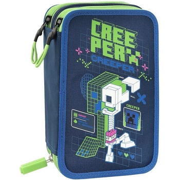 Panini Несесер с пособия Panini Minecraft - Creeper Anatomy Neon (70567)