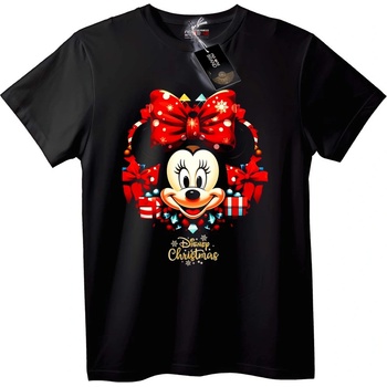 NOONEBRAND Тениска Minnie Mouse Коледа - M, White