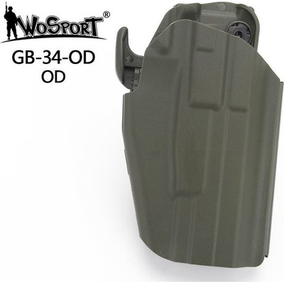 Wosport opaskové holster GB34 zelené