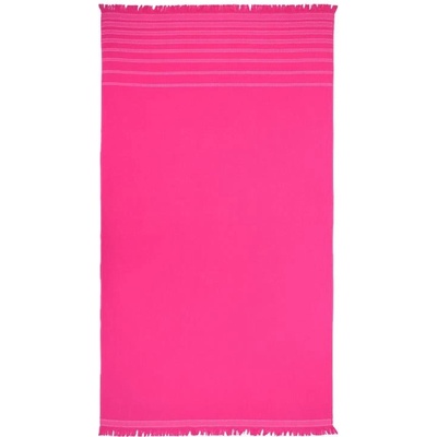 SCANquilt plážová osuška SLIM růžová 100 x 180 cm