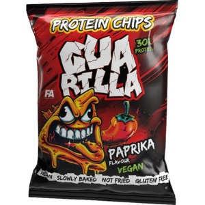 Guarilla Protein Chips | 30% Protein ~ Vegan Friendly [60 грама] Паприка