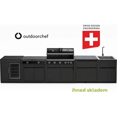 Outdoorchef Venkovní modulární kuchyň SET 3 HEAT X-515/245 30MB GRANIT