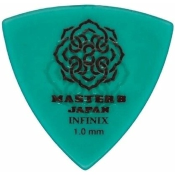 Master 8 Japan Infinix Hard Polish Triangle 1.0 mm Rubber Grip Перце за китара (IFHPR-TR100)