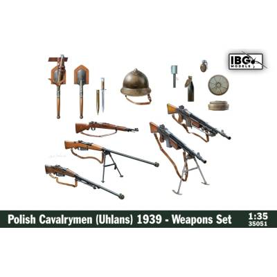 IBG Polish Cavalrymen Uhlans 1939 Weapons Set 1:35