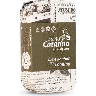 Santa Catarina Filety tuniaka v olivovom oleji s tymiánom 120g