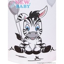 New Baby Termoobal Standard Zebra biela