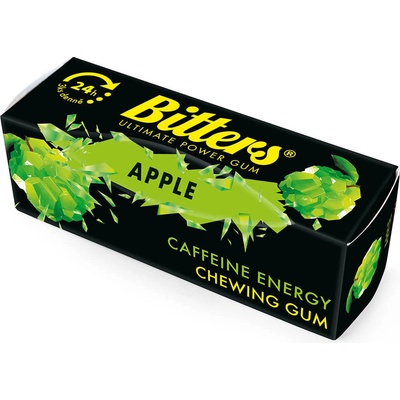 Bitters energetické žvýkačky 3 ks Jablko