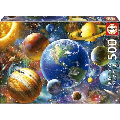 Educa Solar System + Fix lepidlo 500 dílků