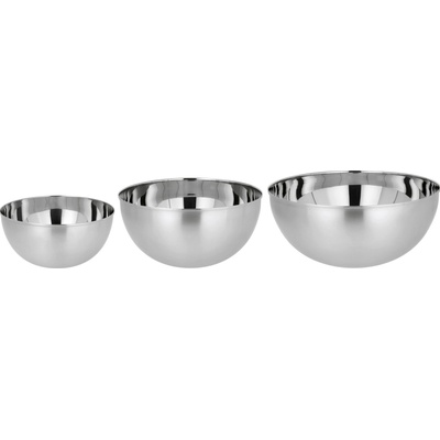 Silvercrest Súprava mís z nehrdzavejúcej ocele Premium 3-dielna 100407264