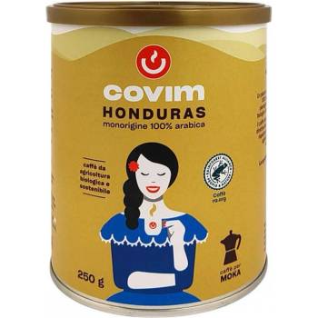 Covim Honduras 250 гр мляно кафе в метална кутия