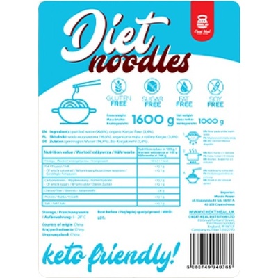 Cheat Meal Diet Noodles / from Konjac [1000 грама]