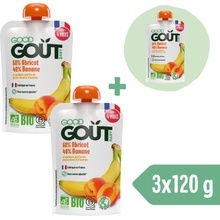 Good Gout Bio Marhuľa s banánom 120 g