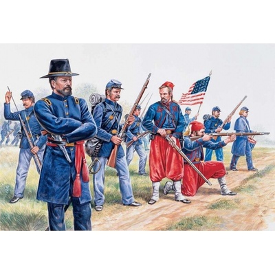 Italeri Union Infantry / Zuaves American Civil War 1:72