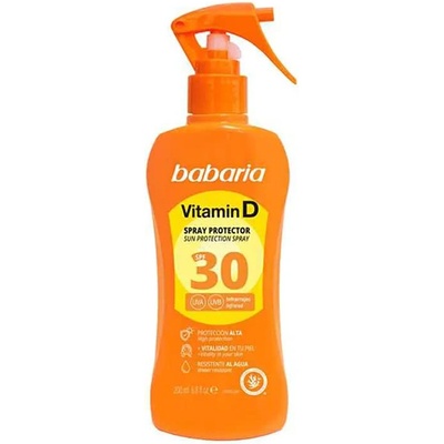 Babaria Spray Solar Vitamida D F-30 200ml - Orange (Multicolor)