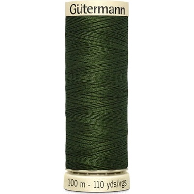 Nit PES Gütermann 100 (100m) - univerzální barva 597 - zelená