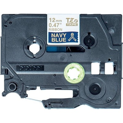 Brother textile tape gold/navy 12mm/4m (TZERN34)