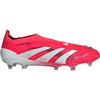 Image 1 of Adidas Футболни бутонки Adidas Predator Elite Laceless Firm Ground Football Boots - Red/White
