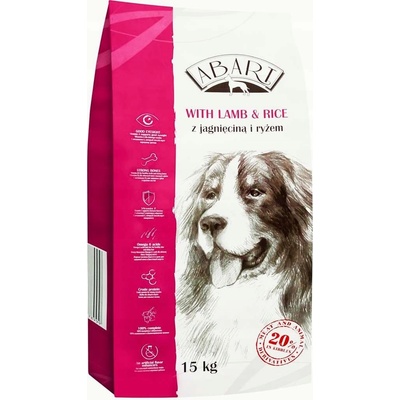 Abart jahňacia ryža 20% mäso 15 kg